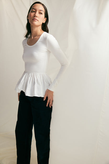 Marielle Peplum Top