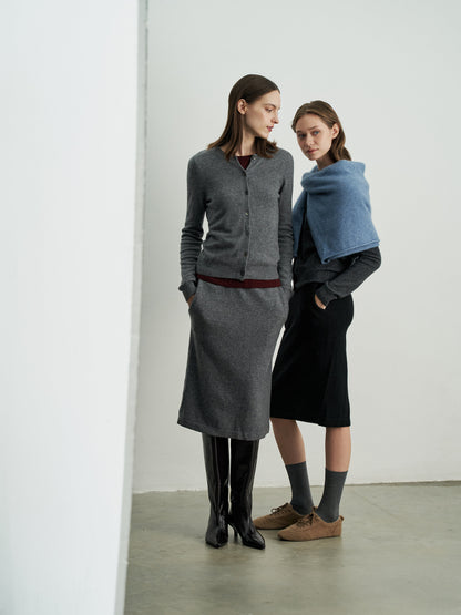 Isabelle Cashmere Skirt