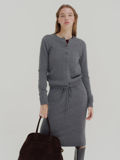Isabelle Cashmere Skirt