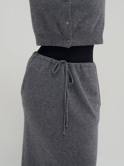 Isabelle Cashmere Skirt