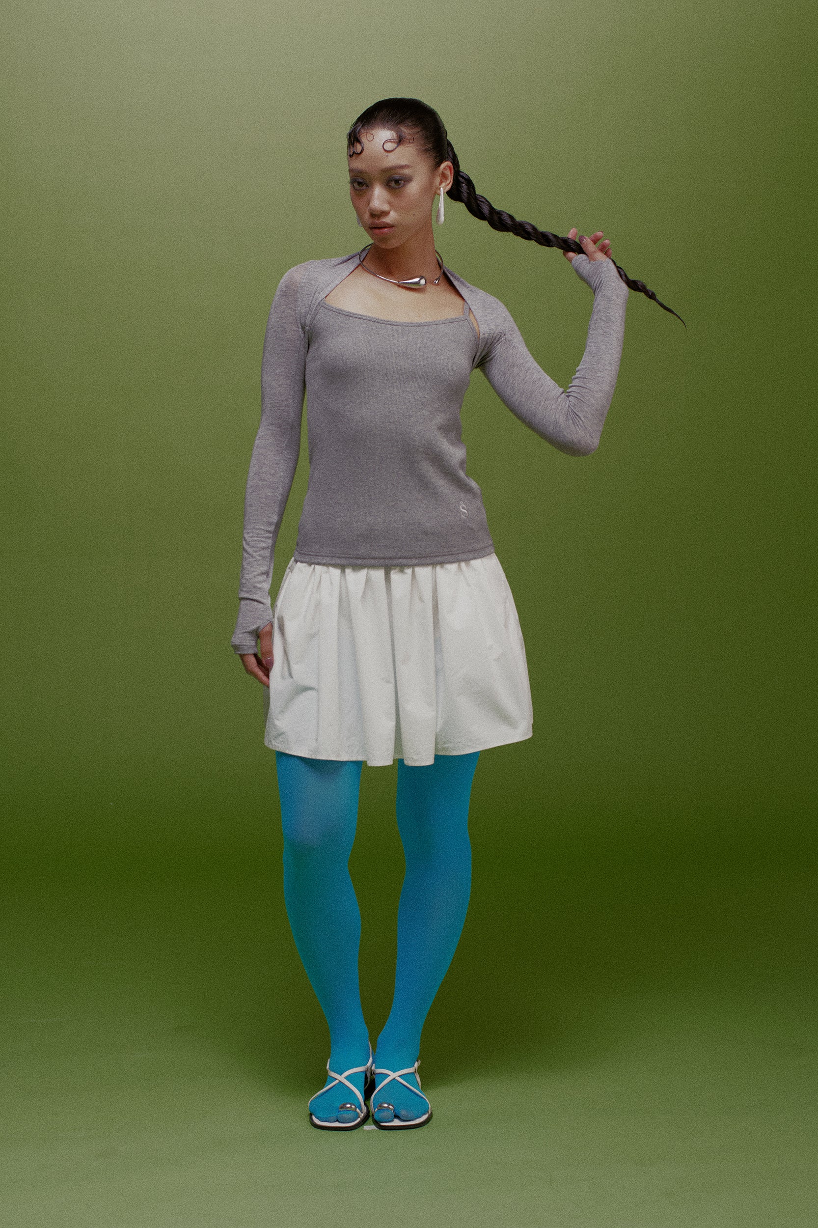 Freya Structured Puff Mini Skirt