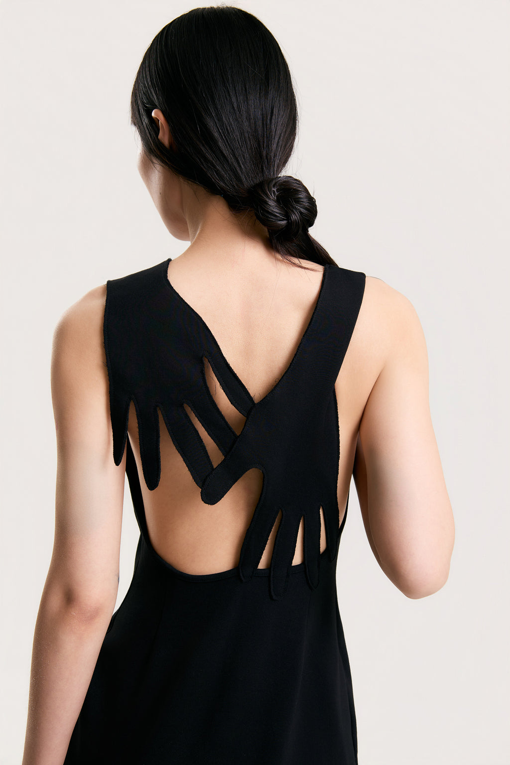 t shirt dress with open back OTHER STORE Interlock Open-Back Midi sweater dresses for women short sleeves Cynthia Erivo's most mesmerizing Color:EXPRESSO