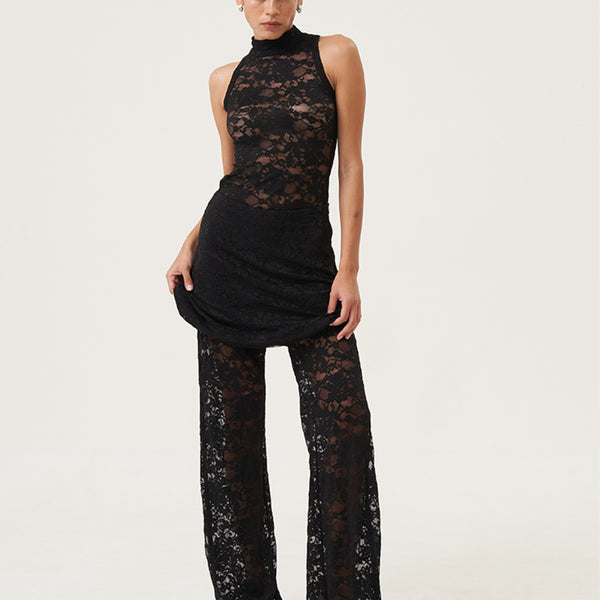 Lucia Skirted Lace Pants