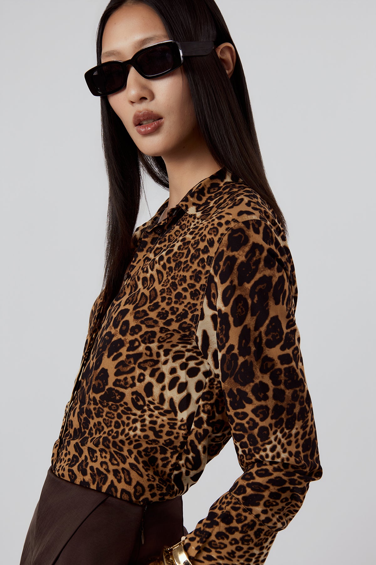 OTHER STORE Mireille Leopard Shirt