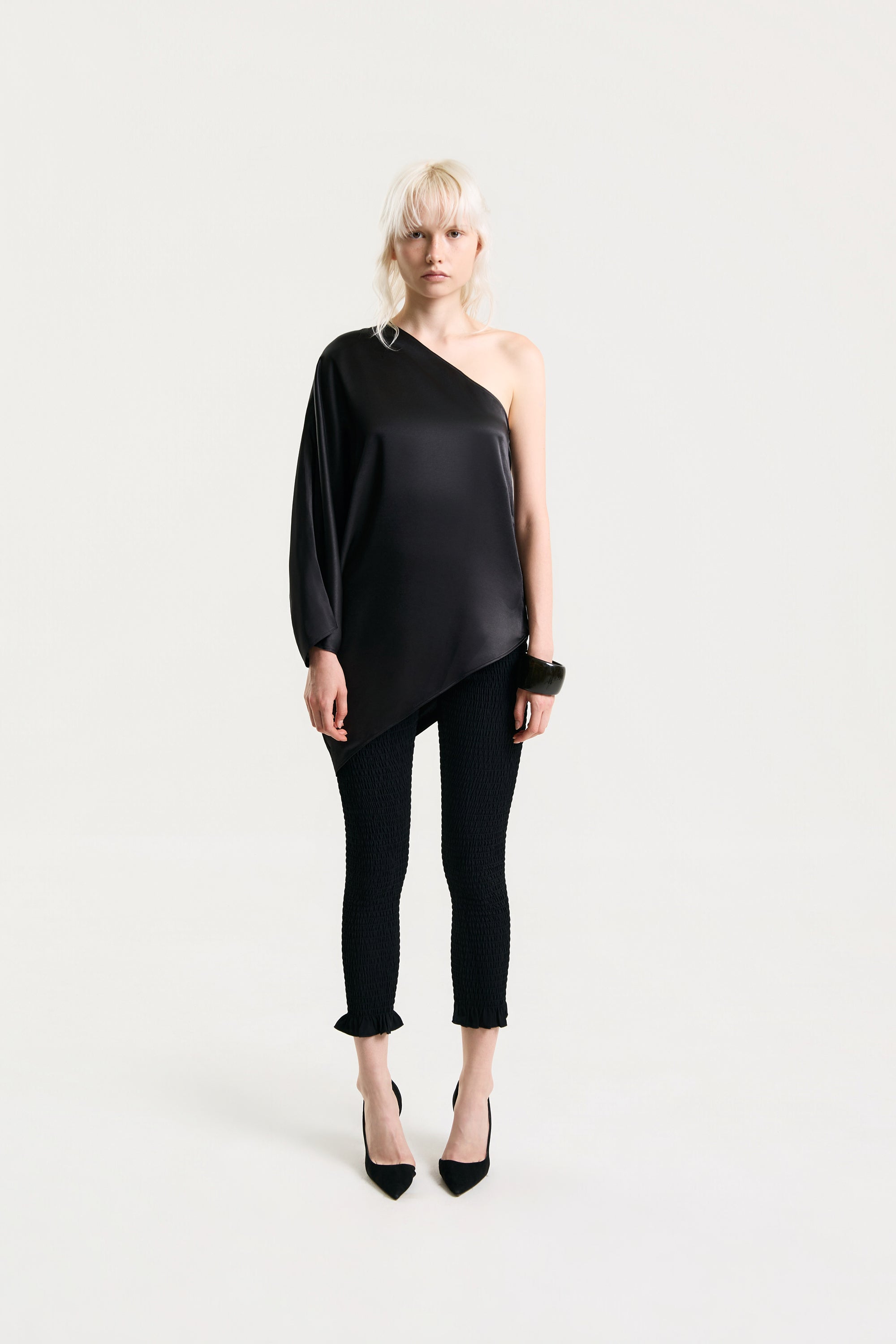 OTHER STORE Nocturne One-Shoulder Blouse