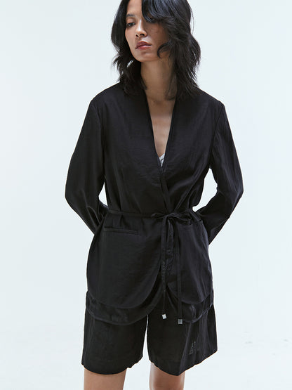 Lily Sheer Layered Blazer