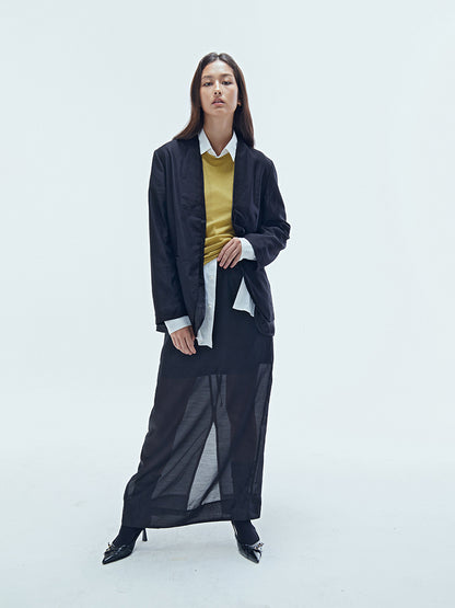 Lily Sheer Layered Blazer