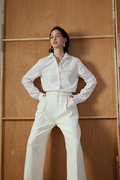 Maya Wide-Leg Trousers