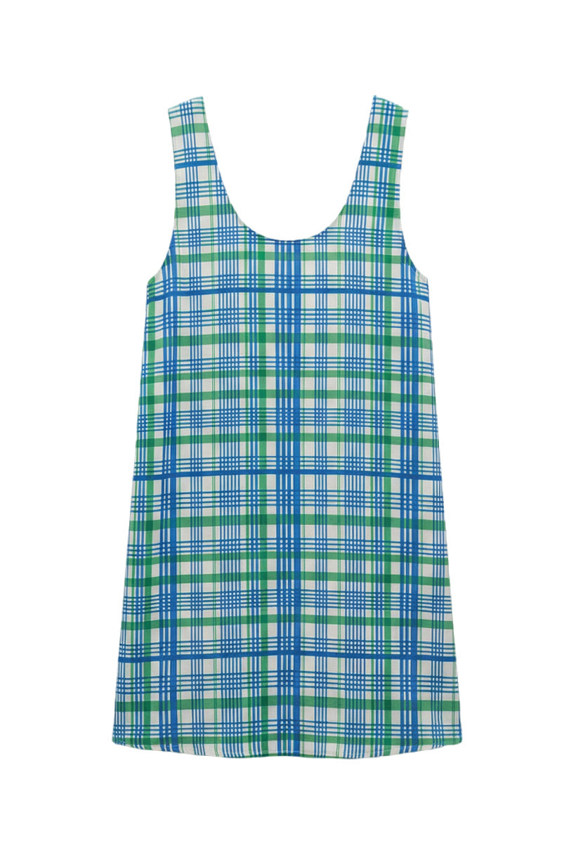 OTHER STORE Eden Low-Neck Lyocell A-Line Mini Dress