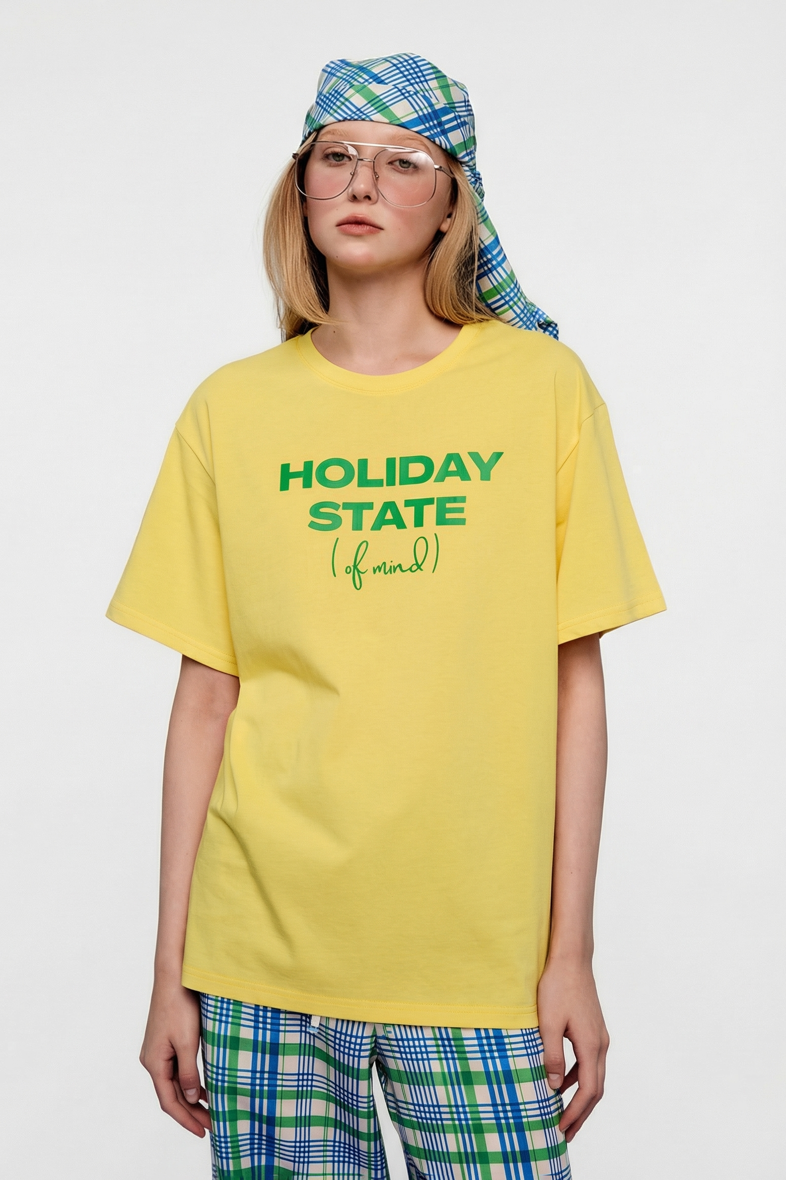 OTHER STORE Core Double-Yarn Cotton Logo T-Shirt In Yellow