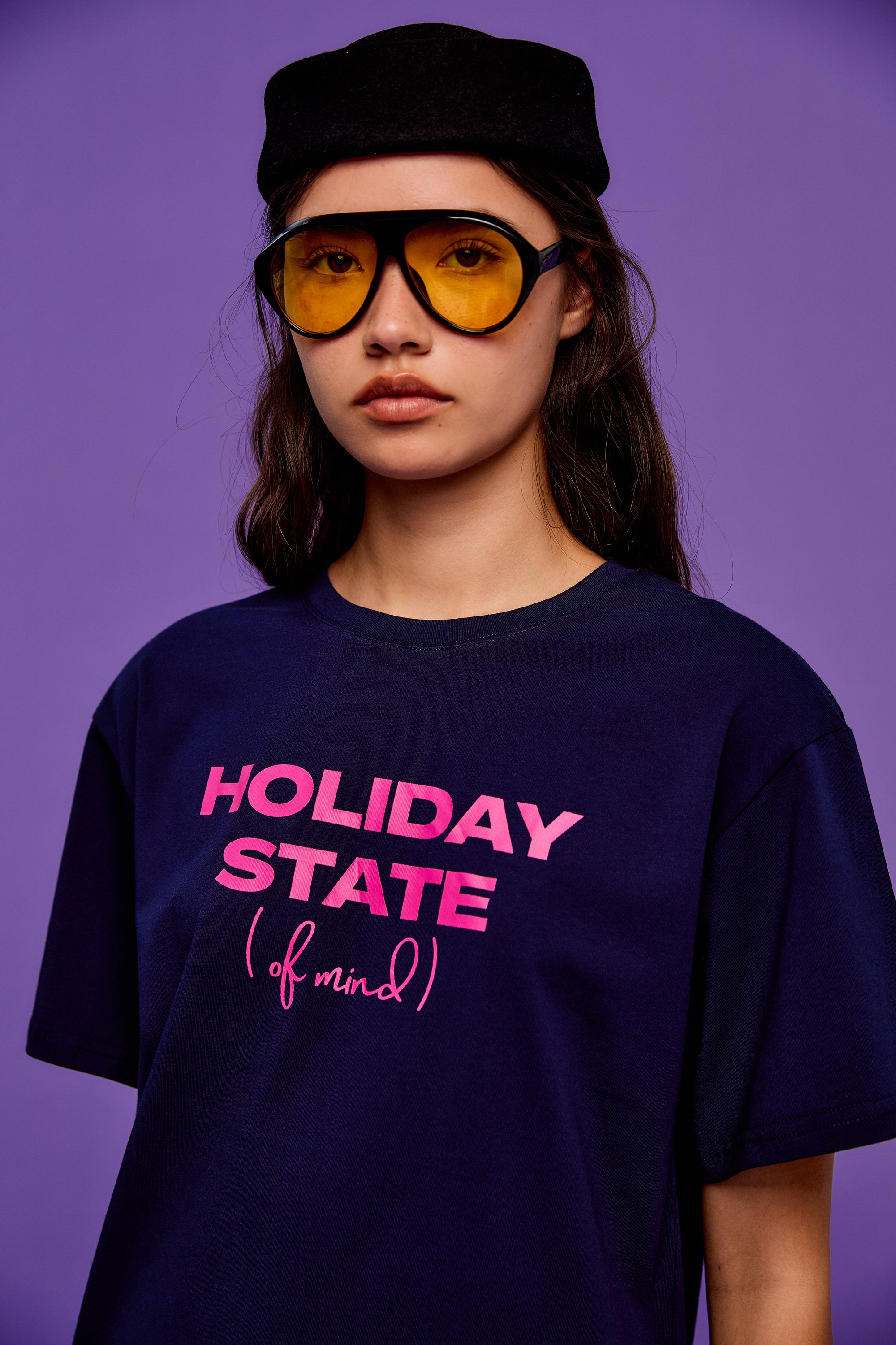 OTHER STORE Core Double-Yarn Cotton Logo T-Shirt In Navy