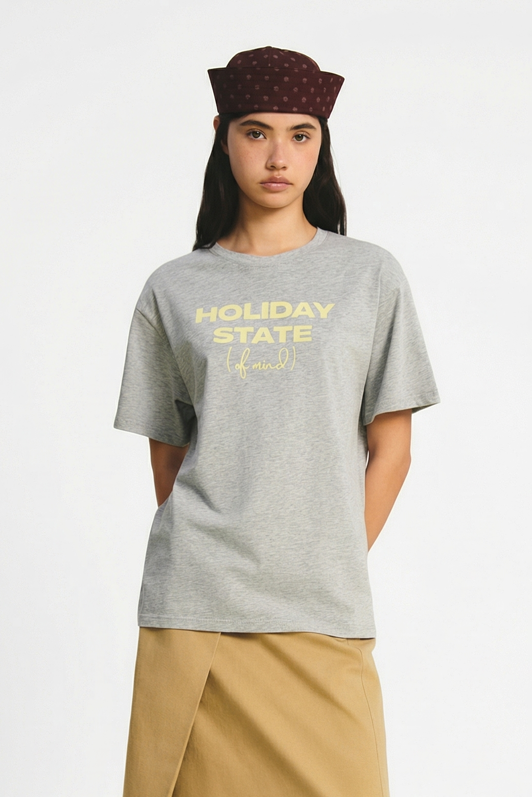 OTHER STORE Core Double-Yarn Cotton Logo T-Shirt In Grey