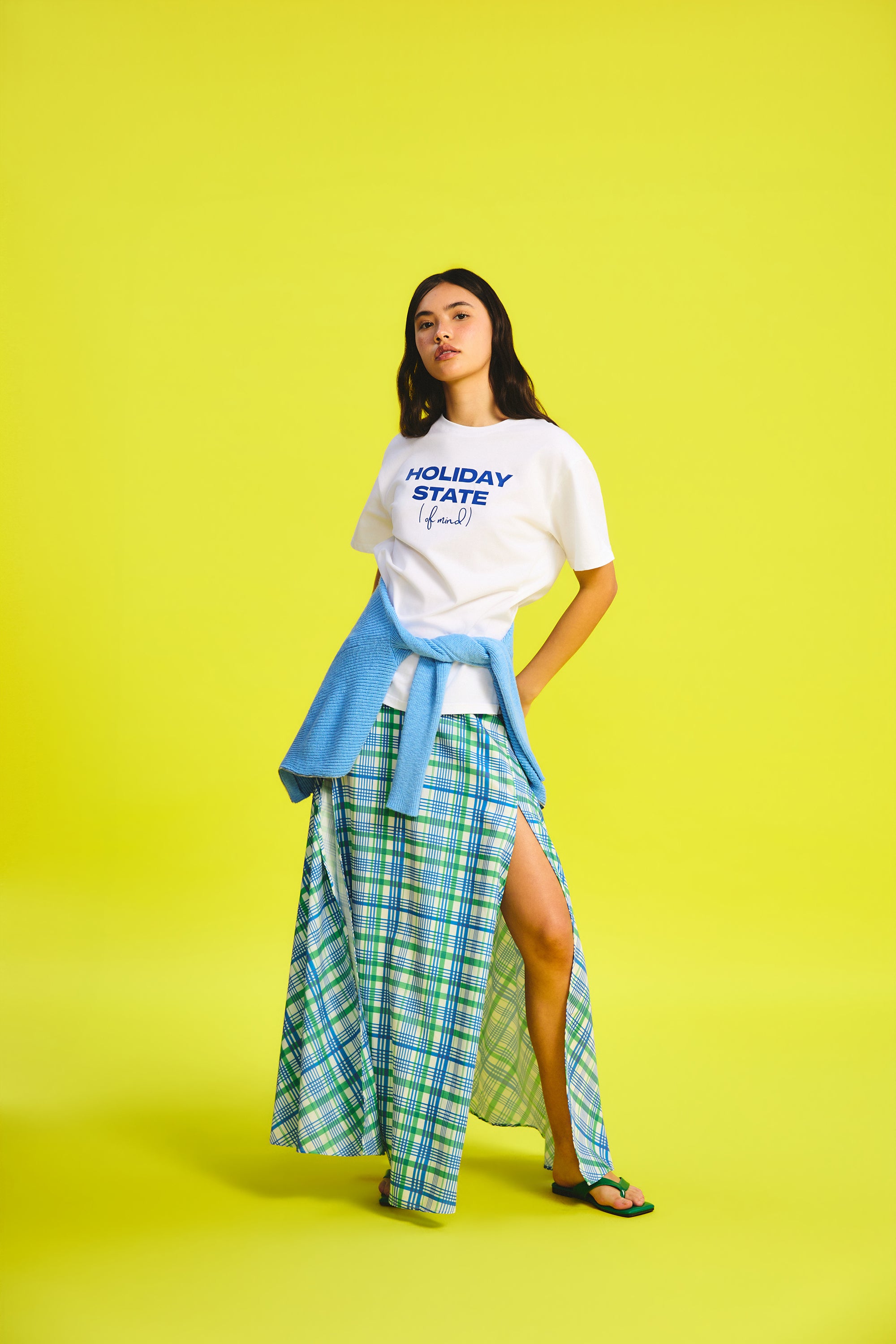 OTHER STORE Eden Lyocell-Blend Double-Slit Umbrella Skirt