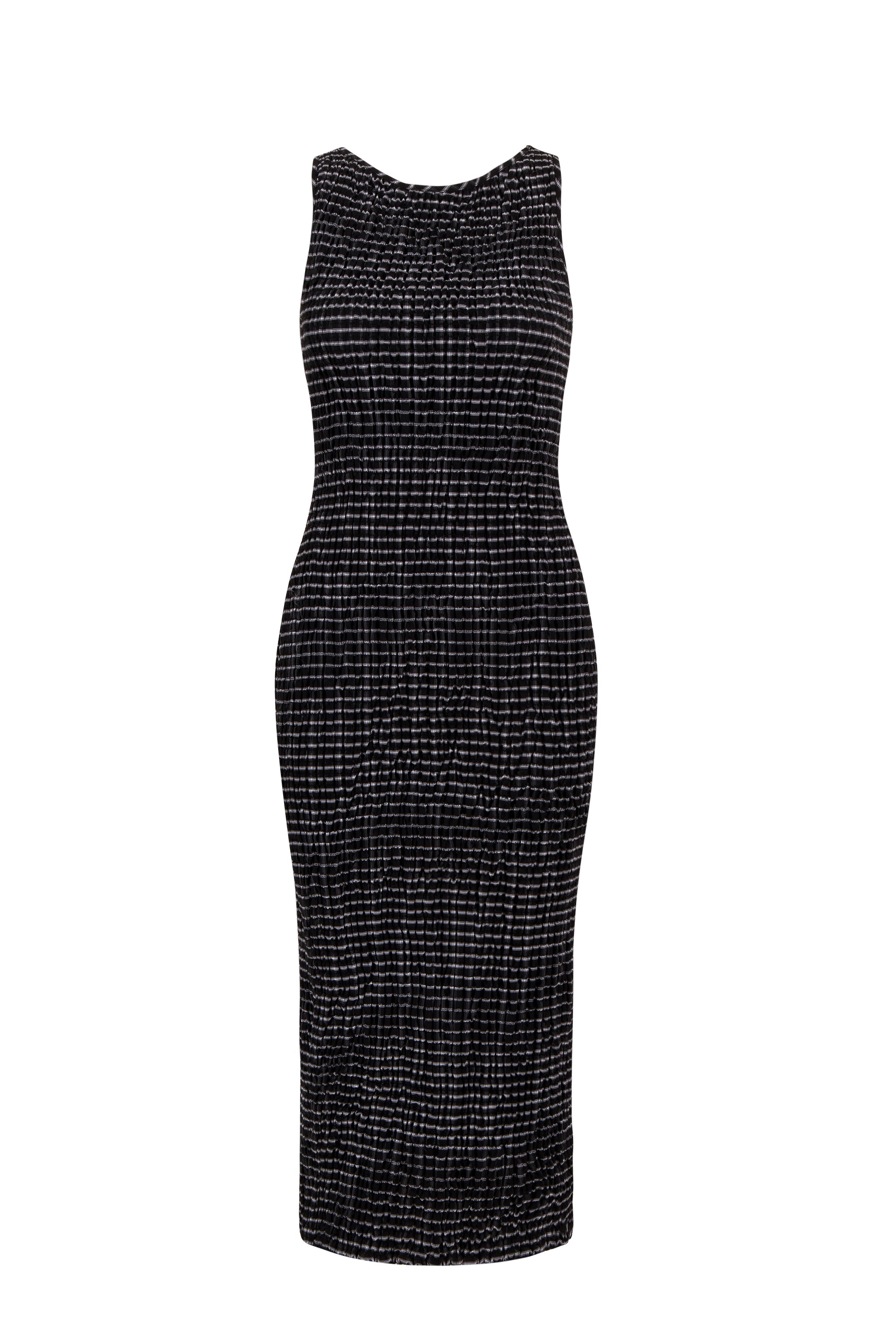 OTHER STORE Riviera Smocked Cut-Out Midi Dress