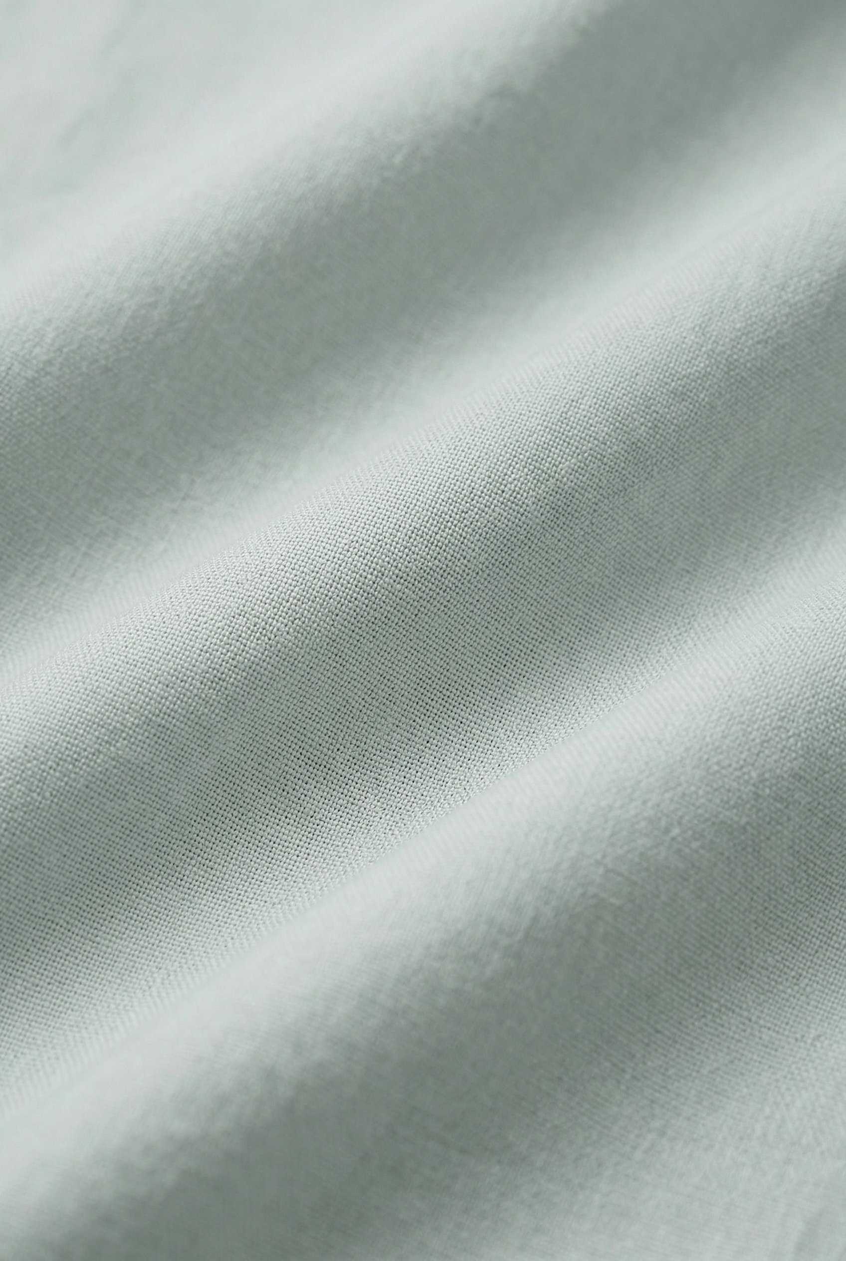 OTHER STORE Sonata Sculptural Lantern-Sleeve Shirt in Sky Gray