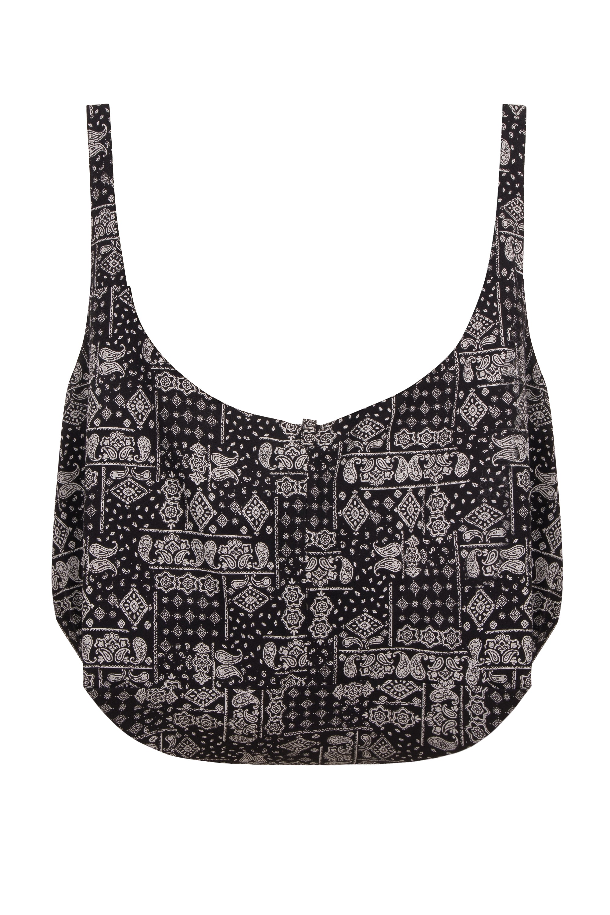 OTHER STORE Duet Paisley Reversible Large Utility Tote In Black