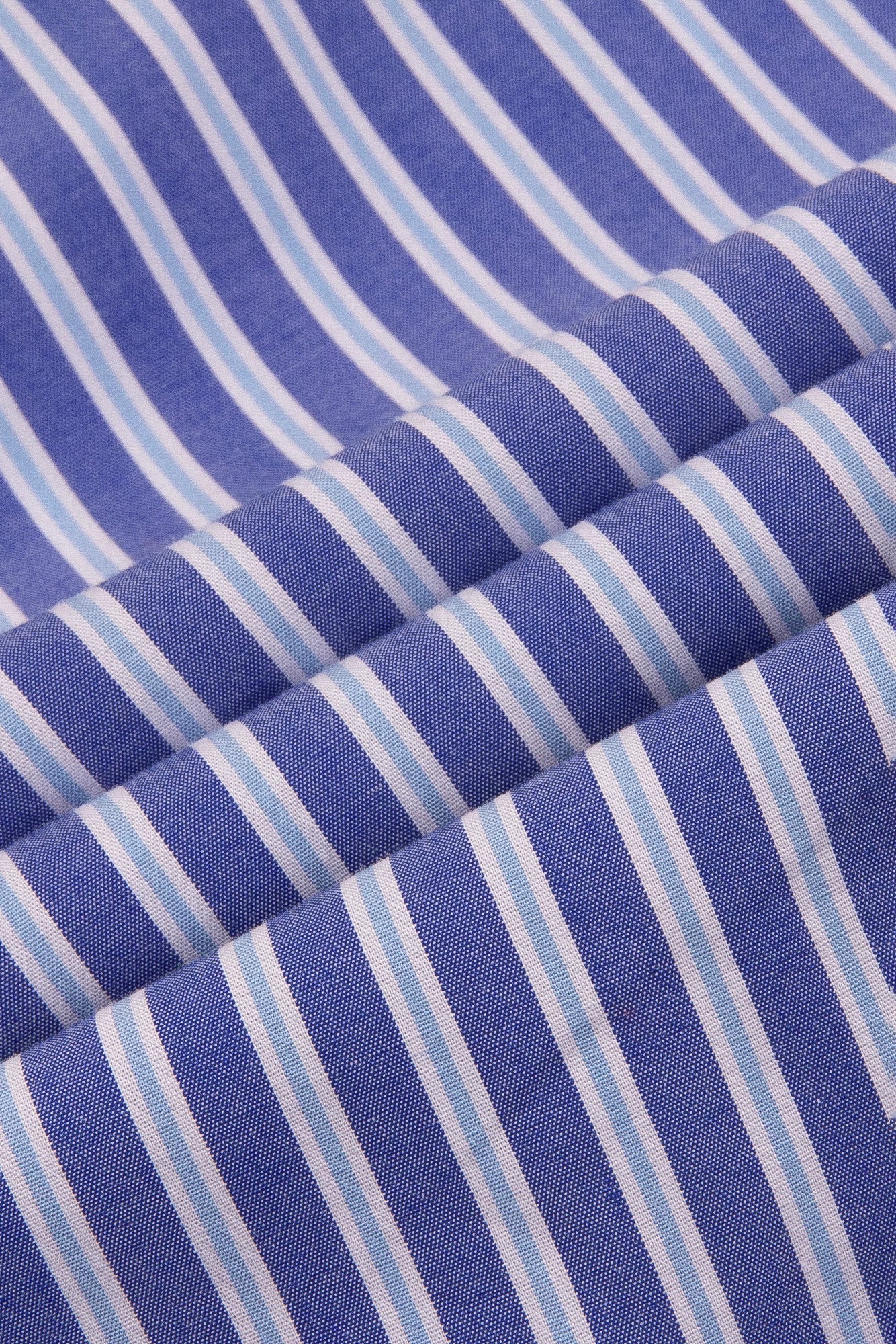 OTHER STORE Pivot Double-Placket Wrap Tie-Waist Shirt In Stripe