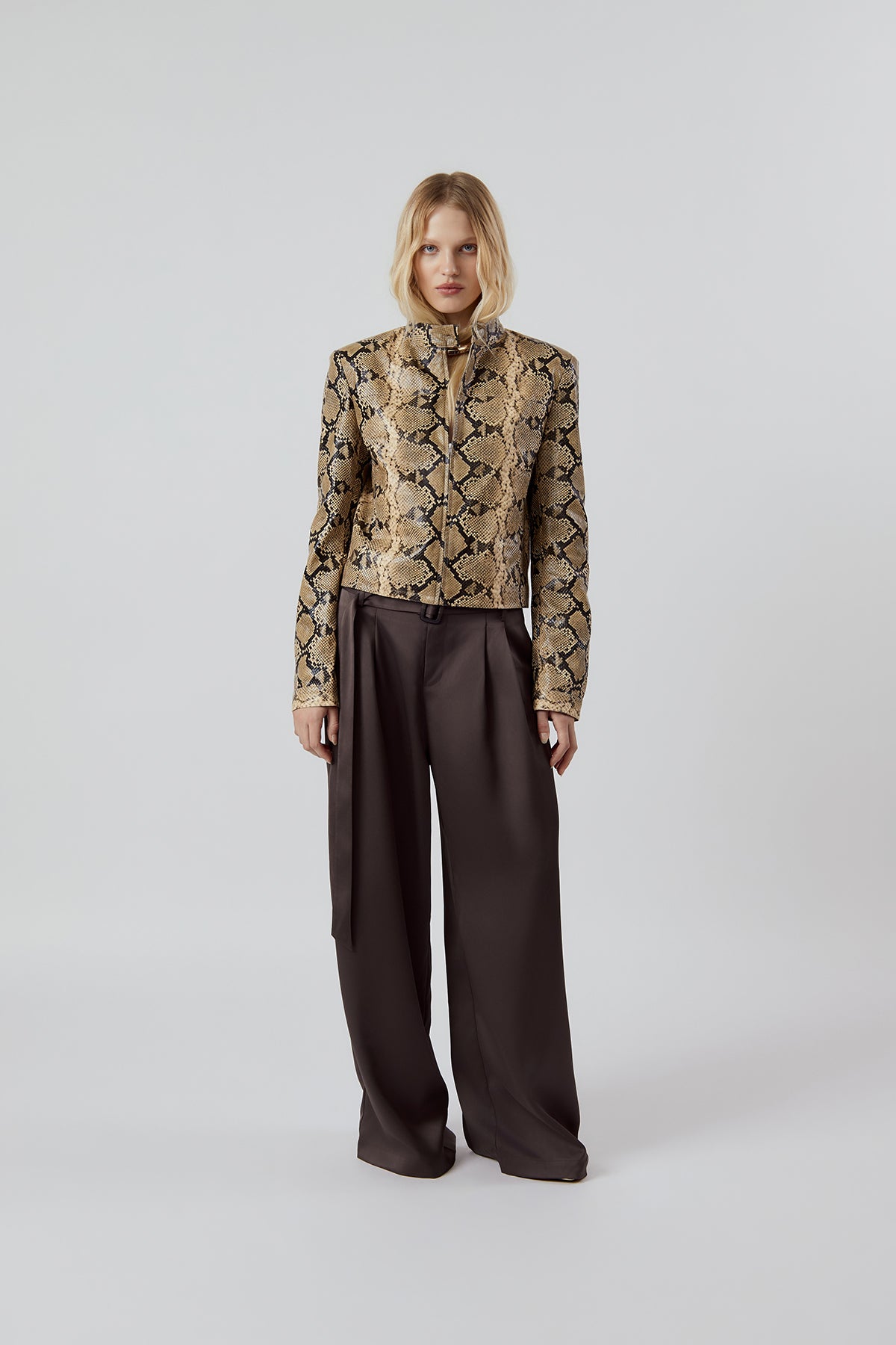 Other Store Sabine Python-Print Jacket