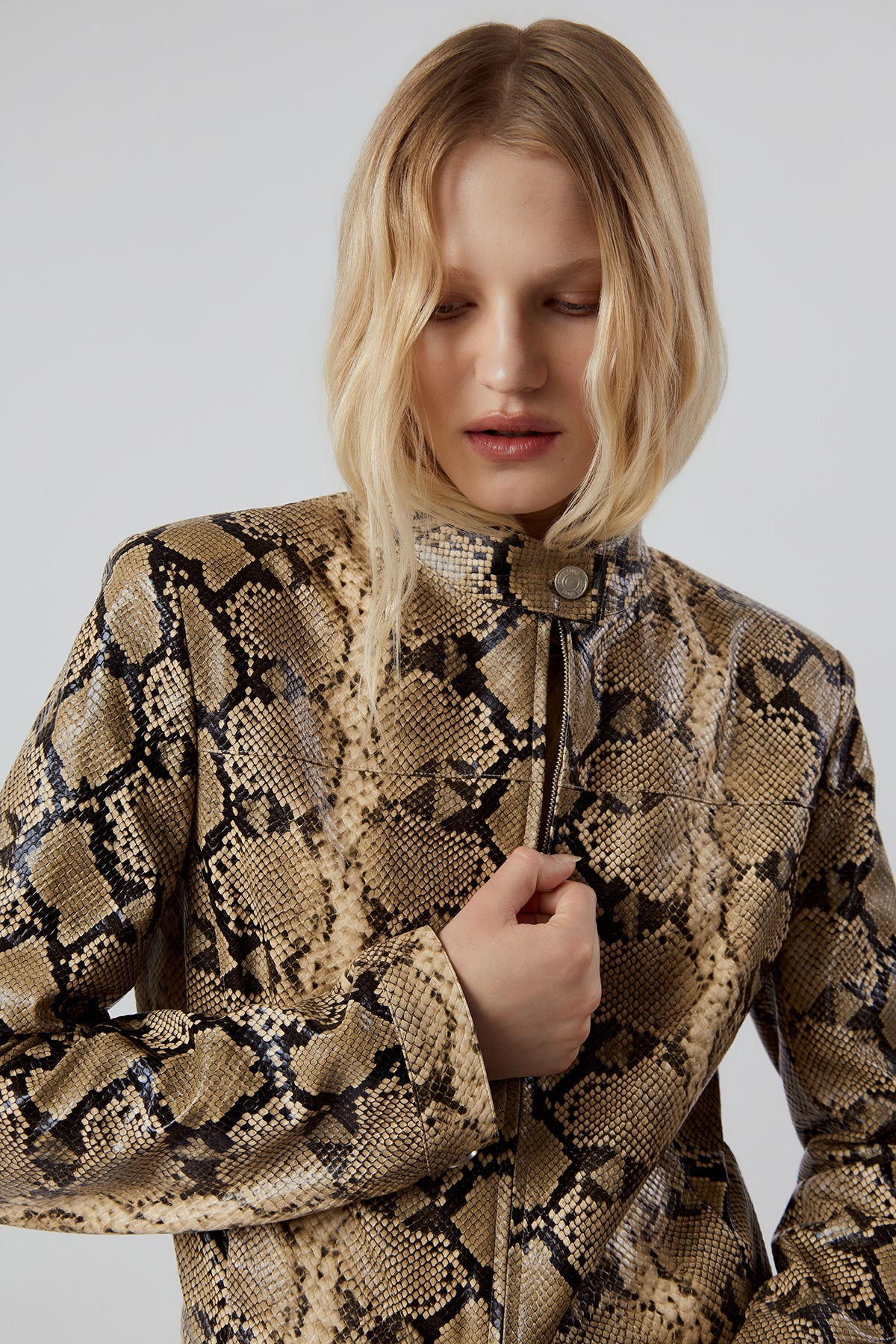 Other Store Sabine Python-Print Jacket