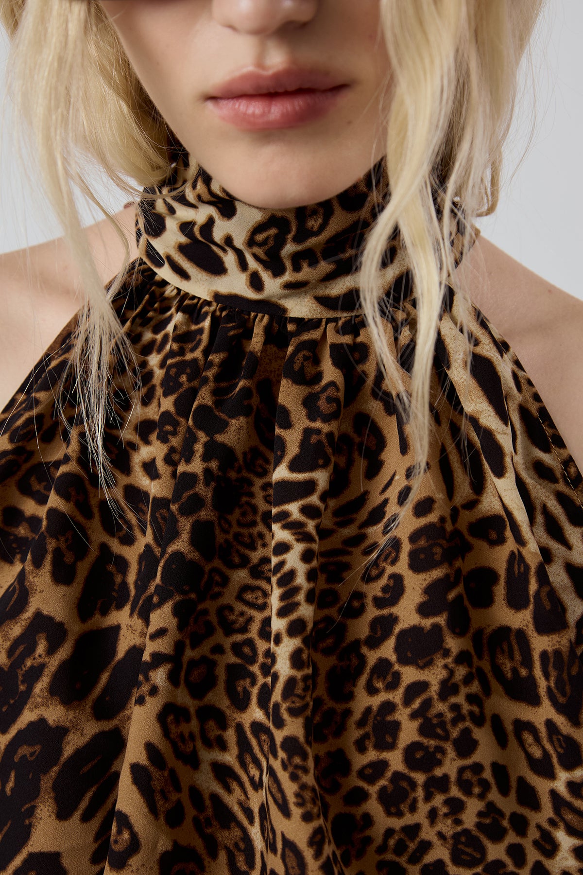 Other Store Sahara Instinct Halter Blouse