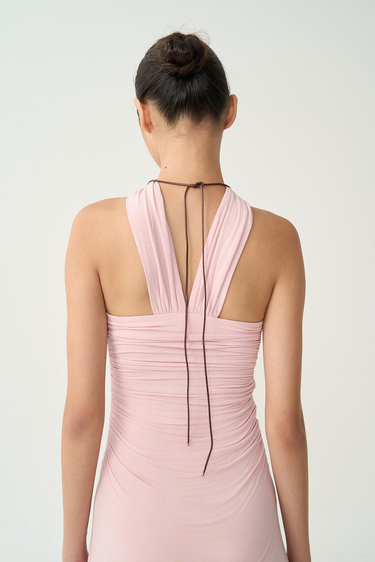 OTHER STORE Lira Reversible Ruched Knit Maxi Dress