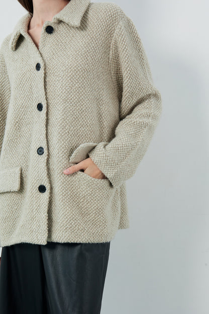 Aspen Textured Knit Cardigan
